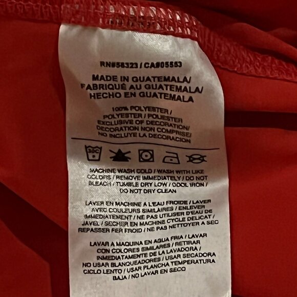 Nike Dri-Fit Orange Red Shorts Mens M Basketball Training Athletic Gym - Picture 6 of 11